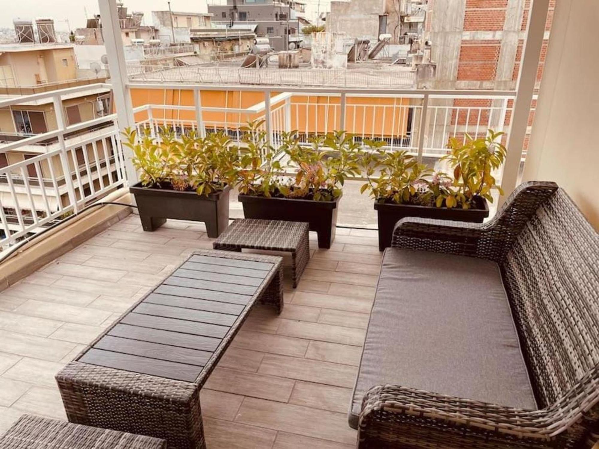 אתונה Tiny Rooftop Apartment מראה חיצוני תמונה
