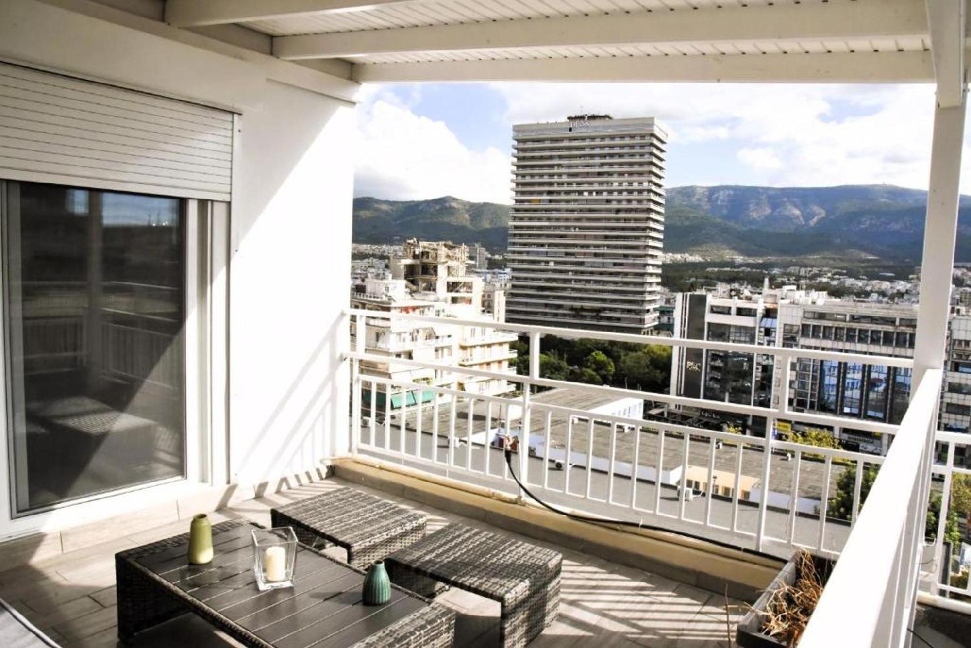 אתונה Tiny Rooftop Apartment מראה חיצוני תמונה