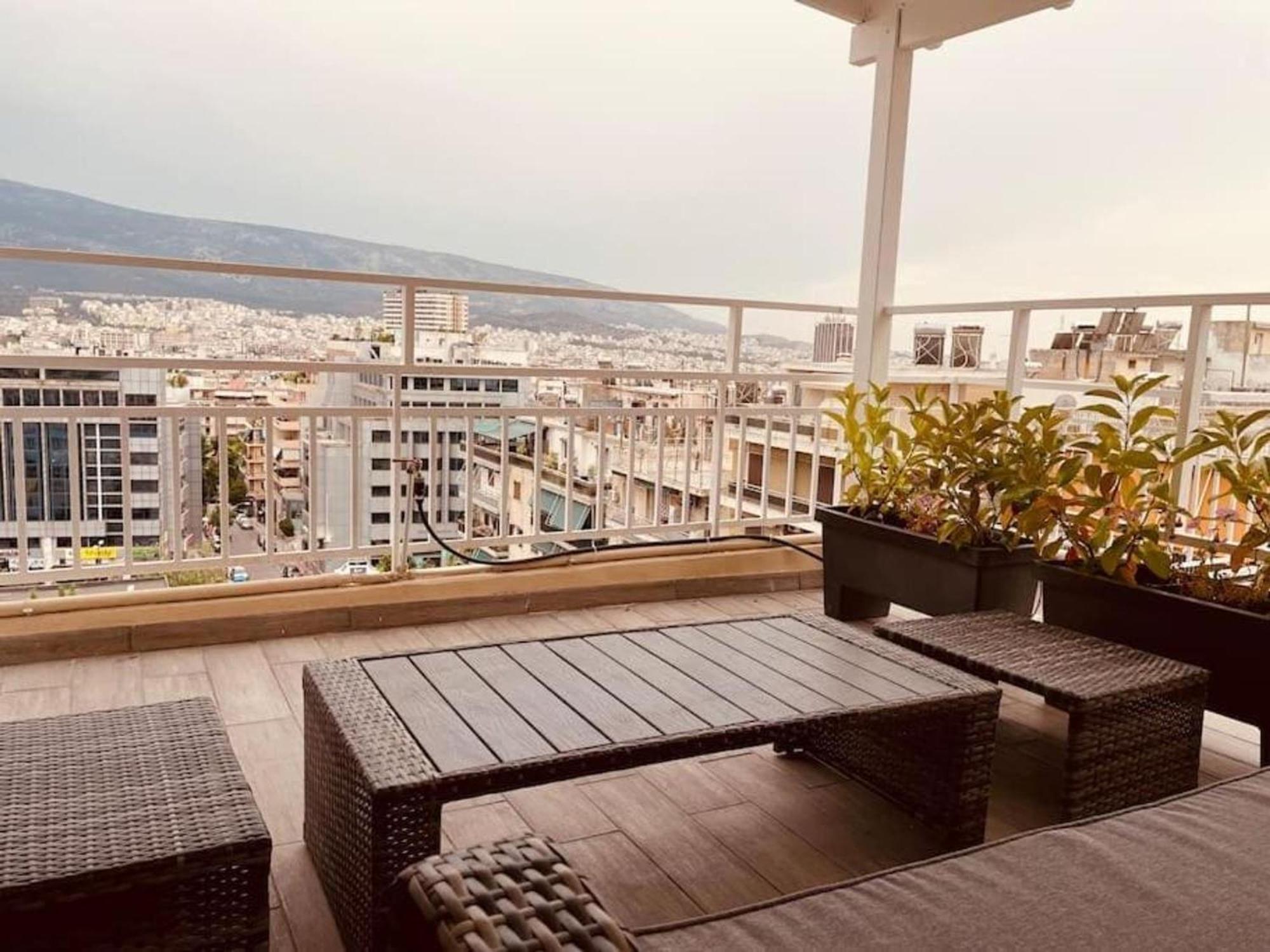 אתונה Tiny Rooftop Apartment מראה חיצוני תמונה